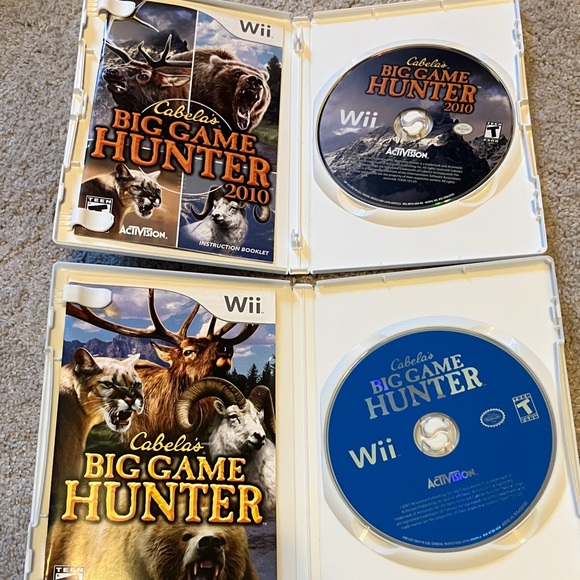 Wii Cabelas Big Game Hunter 2 Games - Picture 2 of 4
